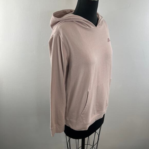 Robe di Kappa Pink Hoodie Cotton Blend Long Sleeves Front Pocket Pullover Sz XL - Picture 5 of 11